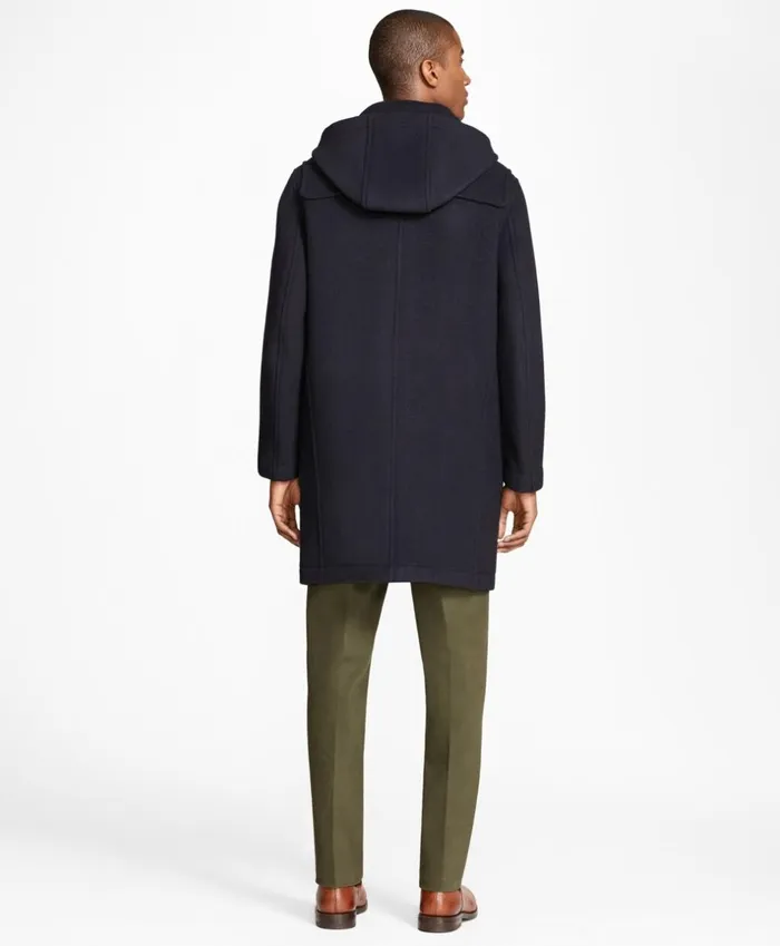 Brooks Brothers Outerwear Classic Wool Duffle Coat Navy 8211 Men Brooks Brothers Outerwear Classic Wool Duffle Coat Navy 8211 Men