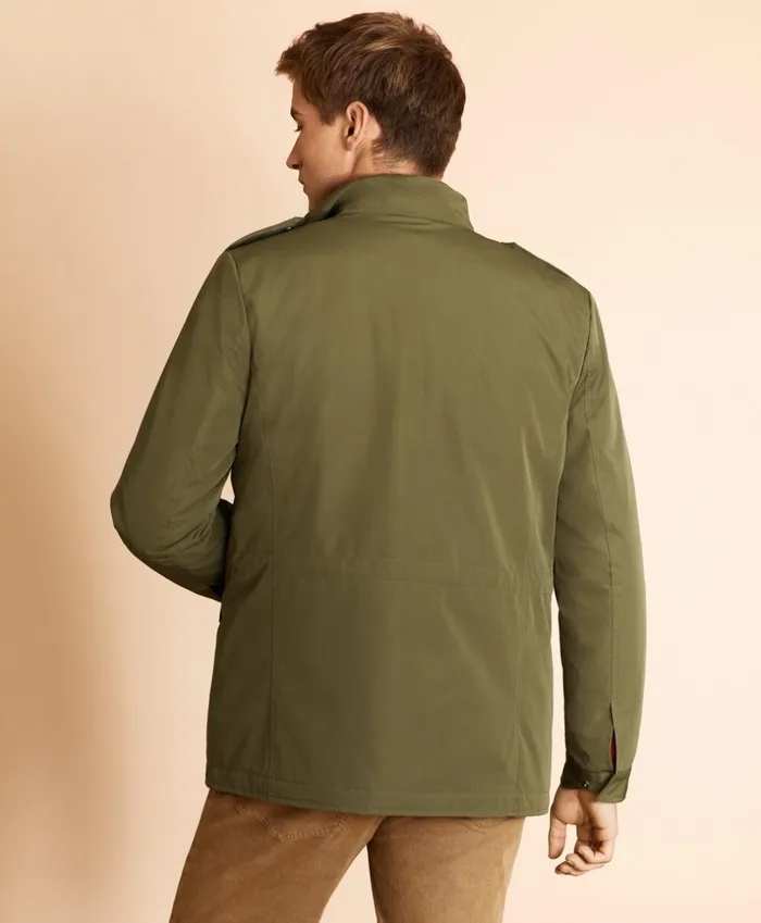 Brooks Brothers Outerwear FourPocket Field Jacket With Removable Vest Ivy Green 8211 Men Brooks Brothers Outerwear FourPocket Field Jacket With Removable Vest Ivy Green 8211 Men