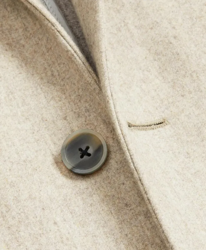 Brooks Brothers Outerwear Golden Fleece DoubleWeave Wool Topcoat Beige 8211 Men Brooks Brothers Outerwear Golden Fleece DoubleWeave Wool Topcoat Beige 8211 Men