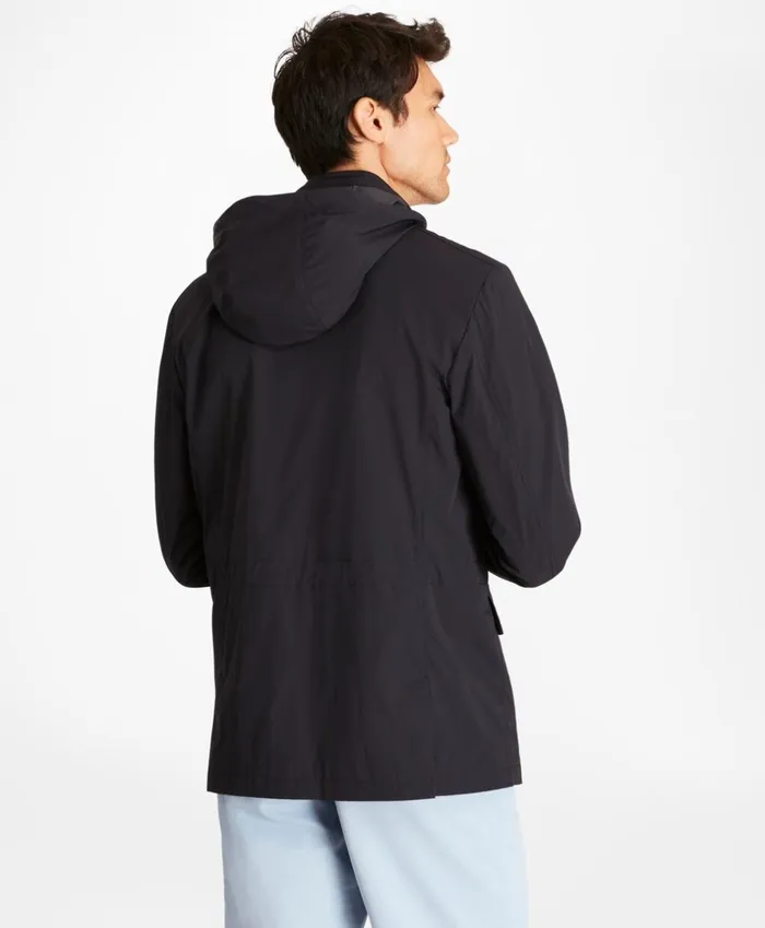 Brooks Brothers Outerwear WaterRepellent Field Jacket Navy 8211 Men Brooks Brothers Outerwear WaterRepellent Field Jacket Navy 8211 Men