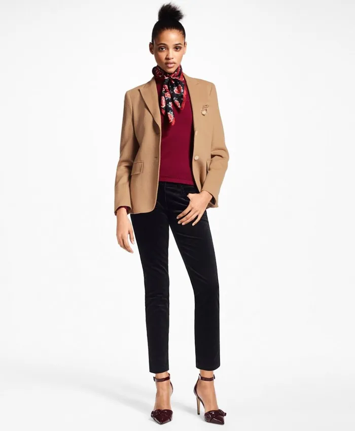 Brooks Brothers Petites Petite Camel Hair Jacket Camel 8211 Women Brooks Brothers Petites Petite Camel Hair Jacket Camel 8211 Women