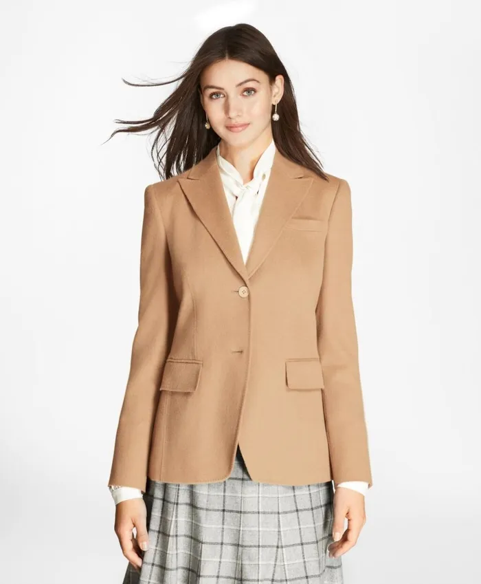 Brooks Brothers Petites Petite Camel Hair Jacket Camel 8211 Women Brooks Brothers Petites Petite Camel Hair Jacket Camel 8211 Women