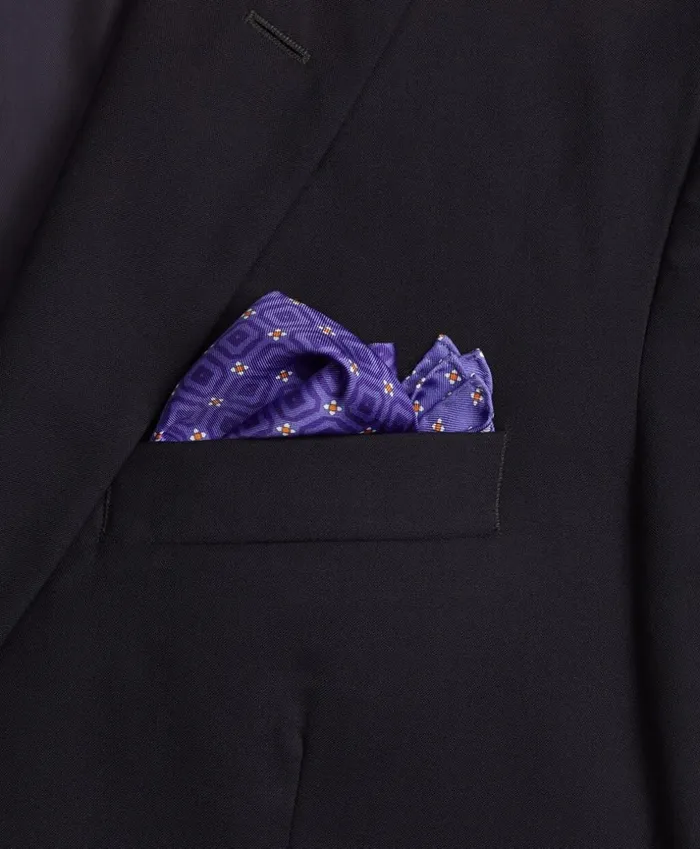 Brooks Brothers Pocket Squares and Handkerchiefs Tonal Medallion Pocket Square Purple 8211 Men Brooks Brothers Pocket Squares and Handkerchiefs Tonal Medallion Pocket Square Purple 8211 Men