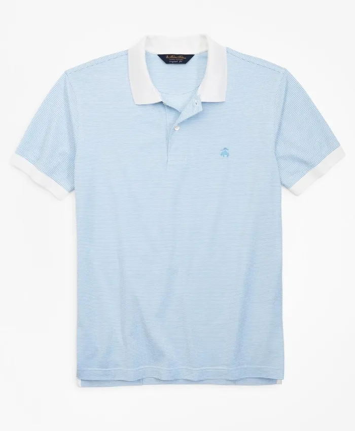 Brooks Brothers Polos and TShirts Original Fit Stripe Polo Shirt Blue 8211 Men Brooks Brothers Polos and TShirts Original Fit Stripe Polo Shirt Blue 8211 Men