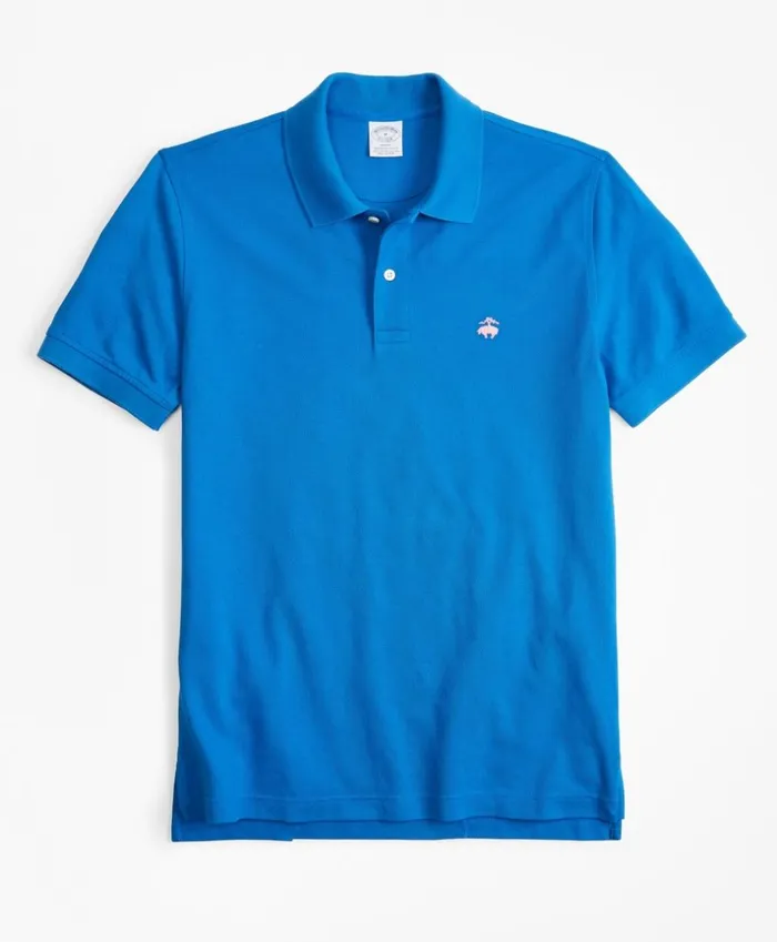 Brooks Brothers Polos and TShirts Slim Fit Supima Cotton Performance Polo Shirt Bright Blue 8211 Men Brooks Brothers Polos and TShirts Slim Fit Supima Cotton Performance Polo Shirt Bright Blue 8211 Men