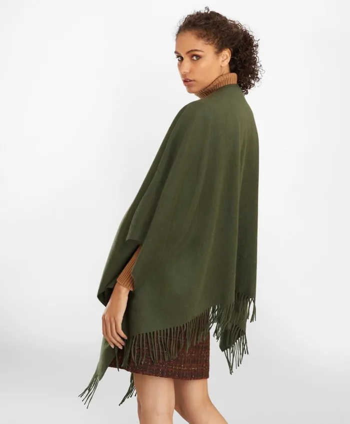 Brooks Brothers Scarves Hats and Gloves Cashmere Ruana Green 8211 Women Brooks Brothers Scarves Hats and Gloves Cashmere Ruana Green 8211 Women