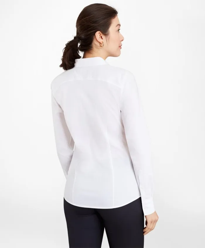 Brooks Brothers Shirts and Tops TailoredFit Performance NonIron COOLMAX Poplin Shirt White 8211 Women Brooks Brothers Shirts and Tops TailoredFit Performance NonIron COOLMAX Poplin Shirt White 8211 Women
