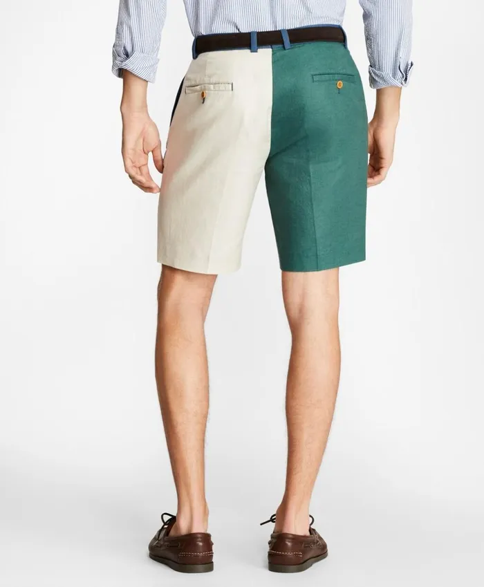 Brooks Brothers Shorts and Swimwear Linen And Cotton Fun Shorts Multi 8211 Men Brooks Brothers Shorts and Swimwear Linen And Cotton Fun Shorts Multi 8211 Men