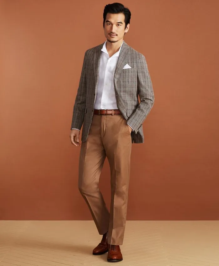 Brooks Brothers Sport Coats and Vests Golden Fleece BrooksCloud HempWool Plaid Sport Coat Brownmulti 8211 Men Brooks Brothers Sport Coats and Vests Golden Fleece BrooksCloud HempWool Plaid Sport Coat Brownmulti 8211 Men