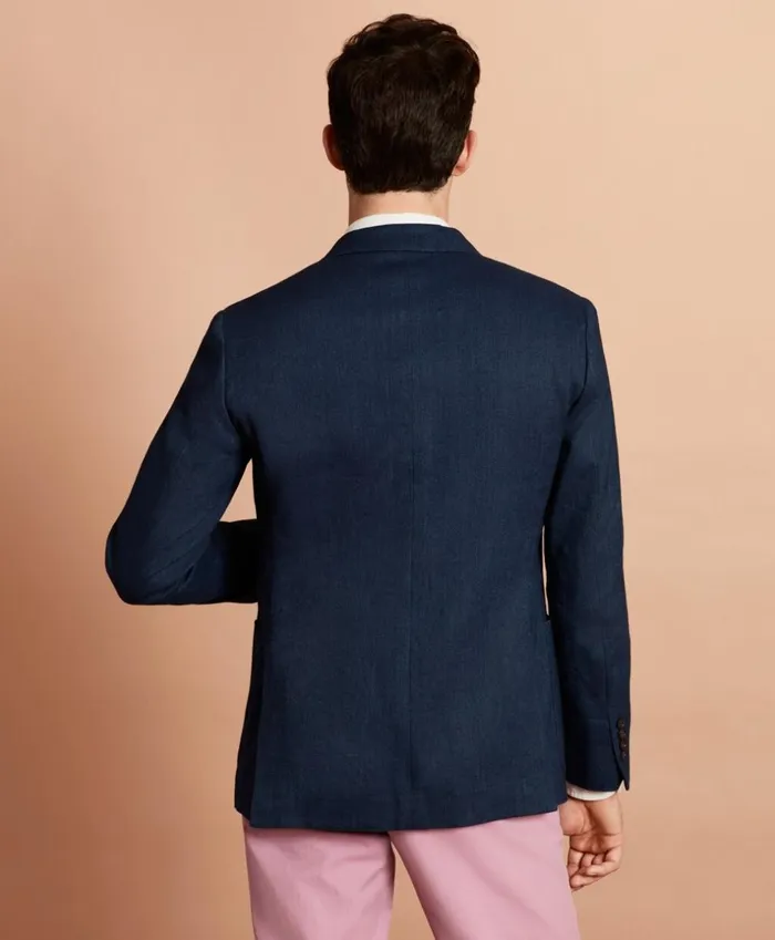 Brooks Brothers Sport Coats and Vests LinenBlend Sport Coat Navy 8211 Men Brooks Brothers Sport Coats and Vests LinenBlend Sport Coat Navy 8211 Men