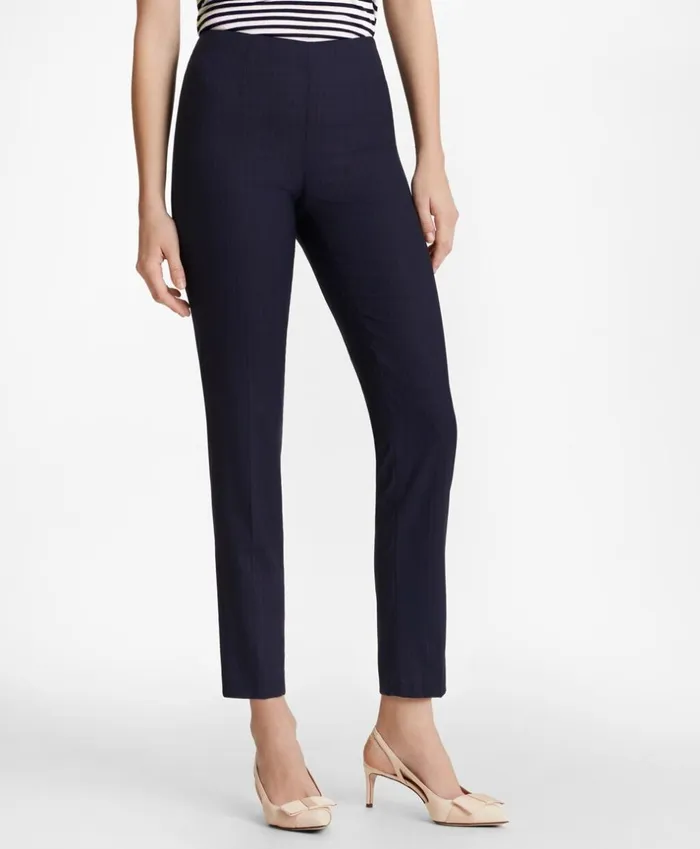 Brooks Brothers Suit Separates Pinstripe BrooksCool Merino Wool Ankle Pants Navy 8211 Women Brooks Brothers Suit Separates Pinstripe BrooksCool Merino Wool Ankle Pants Navy 8211 Women