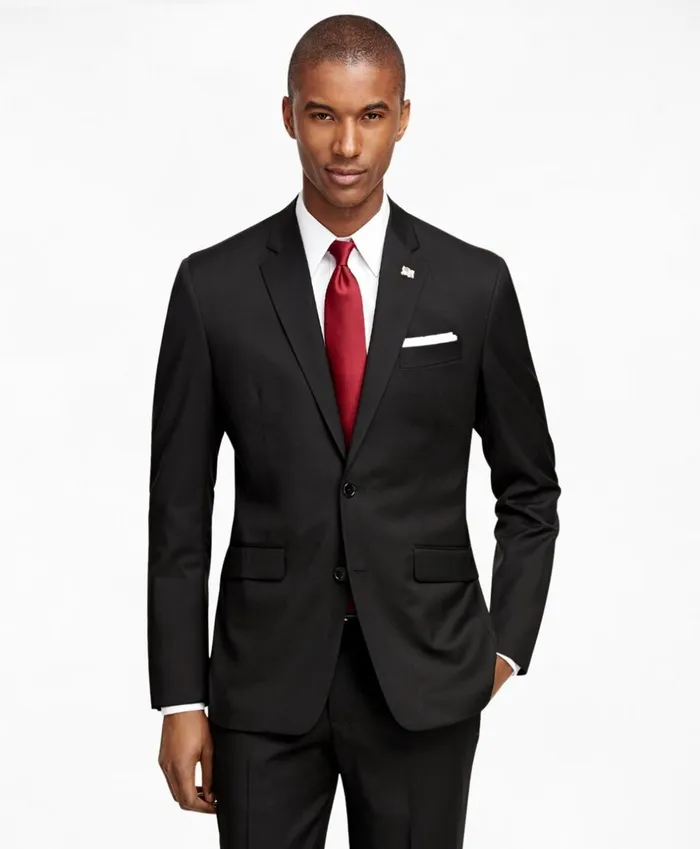 Brooks Brothers Suits Milano Fit Solid 1818 Suit Black 8211 Men Brooks Brothers Suits Milano Fit Solid 1818 Suit Black 8211 Men