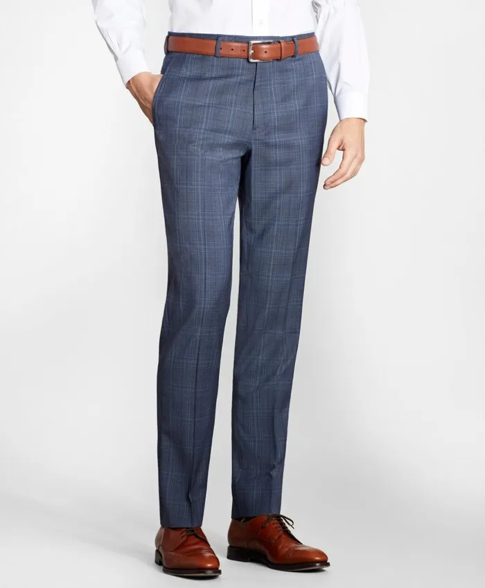Brooks Brothers Suits Regent Fit Check 1818 Suit Navy 8211 Men Brooks Brothers Suits Regent Fit Check 1818 Suit Navy 8211 Men