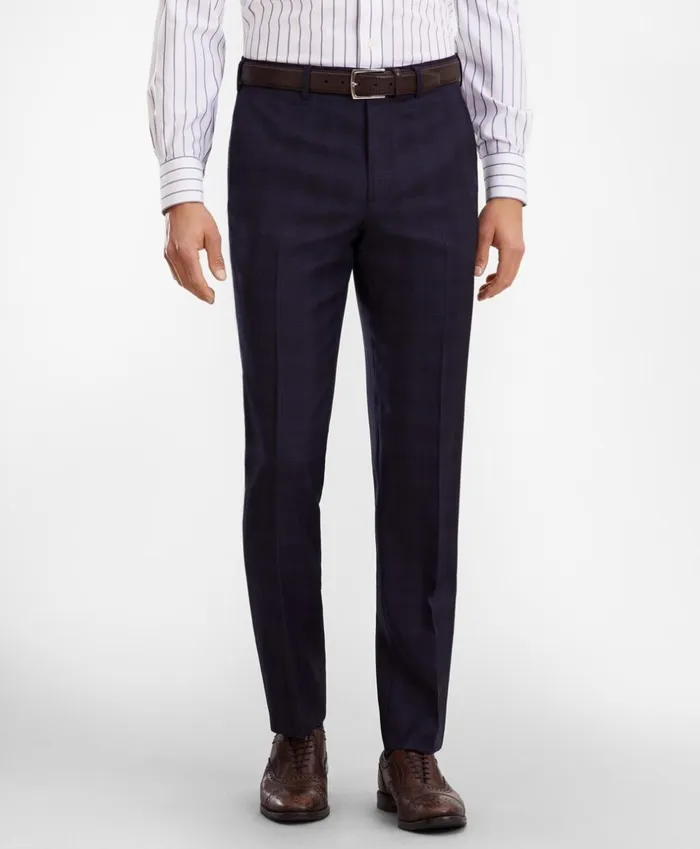 Brooks Brothers Suits Regent Fit Plaid 1818 Suit Navy 8211 Men Brooks Brothers Suits Regent Fit Plaid 1818 Suit Navy 8211 Men