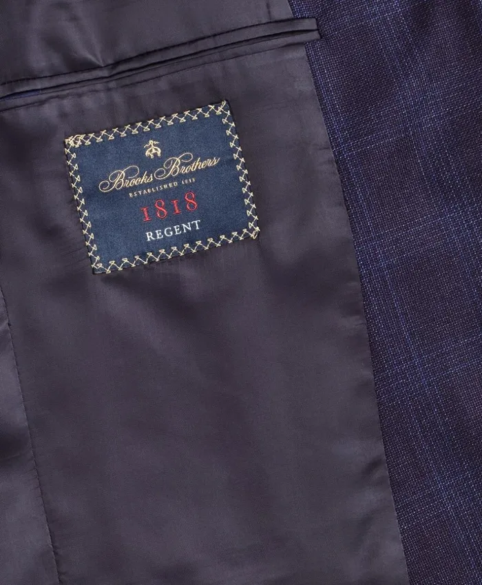 Brooks Brothers Suits Regent Fit Plaid 1818 Suit Navy 8211 Men Brooks Brothers Suits Regent Fit Plaid 1818 Suit Navy 8211 Men