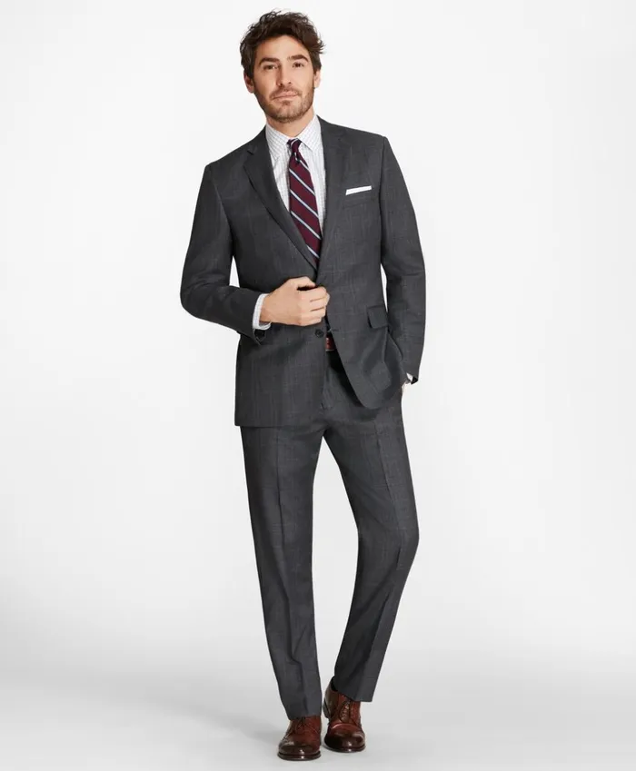 Brooks Brothers Suits Regent Fit Plaid With Deco 1818 Suit Brown 8211 Men Brooks Brothers Suits Regent Fit Plaid With Deco 1818 Suit Brown 8211 Men