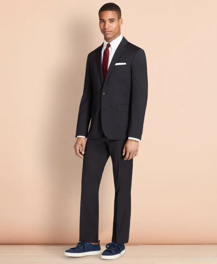 Brooks Brothers Suits Wool Twill Suit Trousers Navy 8211 Men Brooks Brothers Suits Wool Twill Suit Trousers Navy 8211 Men