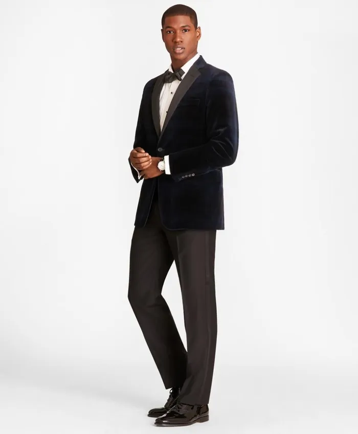 Brooks Brothers Tuxedo Shop Regent Fit Black Watch Velvet Tuxedo Jacket Navygreen 8211 Men Brooks Brothers Tuxedo Shop Regent Fit Black Watch Velvet Tuxedo Jacket Navygreen 8211 Men