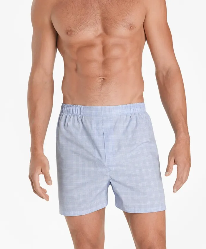Brooks Brothers Underwear and Socks Traditional Fit Glen Plaid Boxers Blue 8211 Men Brooks Brothers Underwear and Socks Traditional Fit Glen Plaid Boxers Blue 8211 Men