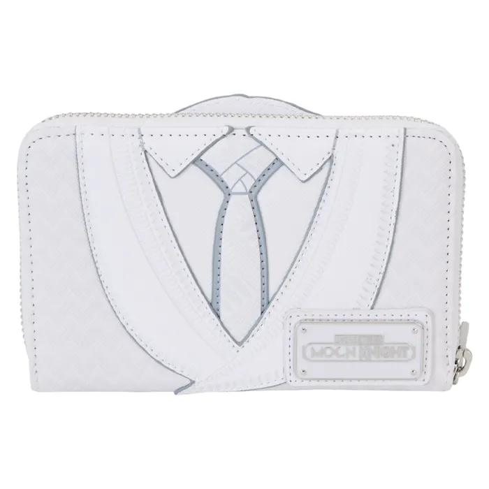 C2E2 Limited Edition Moon Knight Mr Knight Cosplay Zip Around Wallet Unisex Loungefly Bags and Wallets C2E2 Limited Edition Moon Knight Mr Knight Cosplay Zip Around Wallet Unisex Loungefly Bags and Wallets