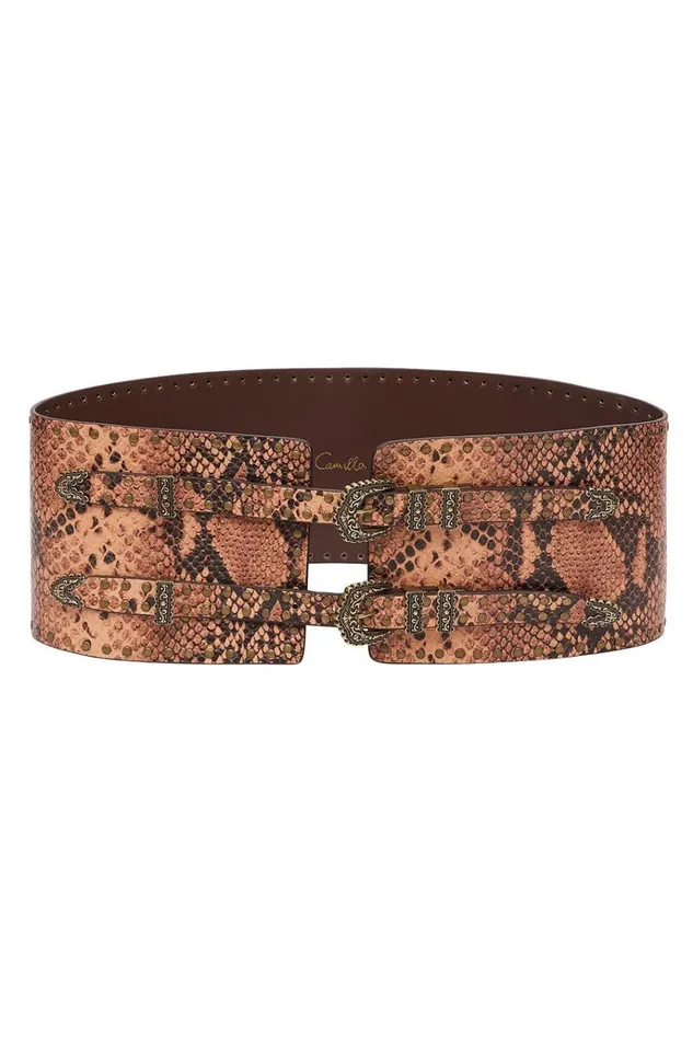 Camilla Belts Women Wide Double Buckle Belt Tales Of Talitha