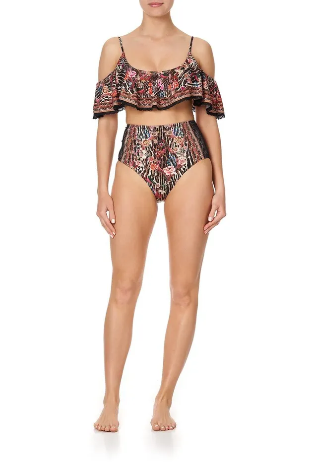 Camilla Bikinis Women Frill Crop Top Liv A Little