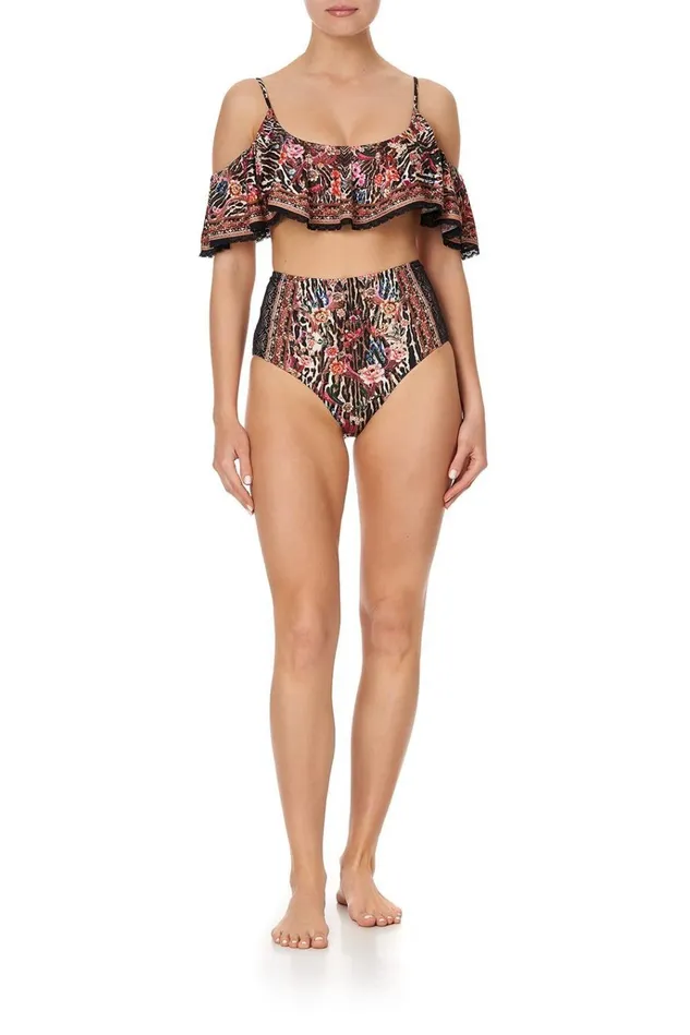 Camilla Bikinis Women Frill Crop Top Liv A Little