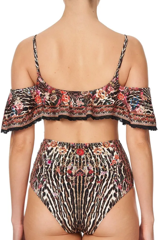 Camilla Bikinis Women Frill Crop Top Liv A Little