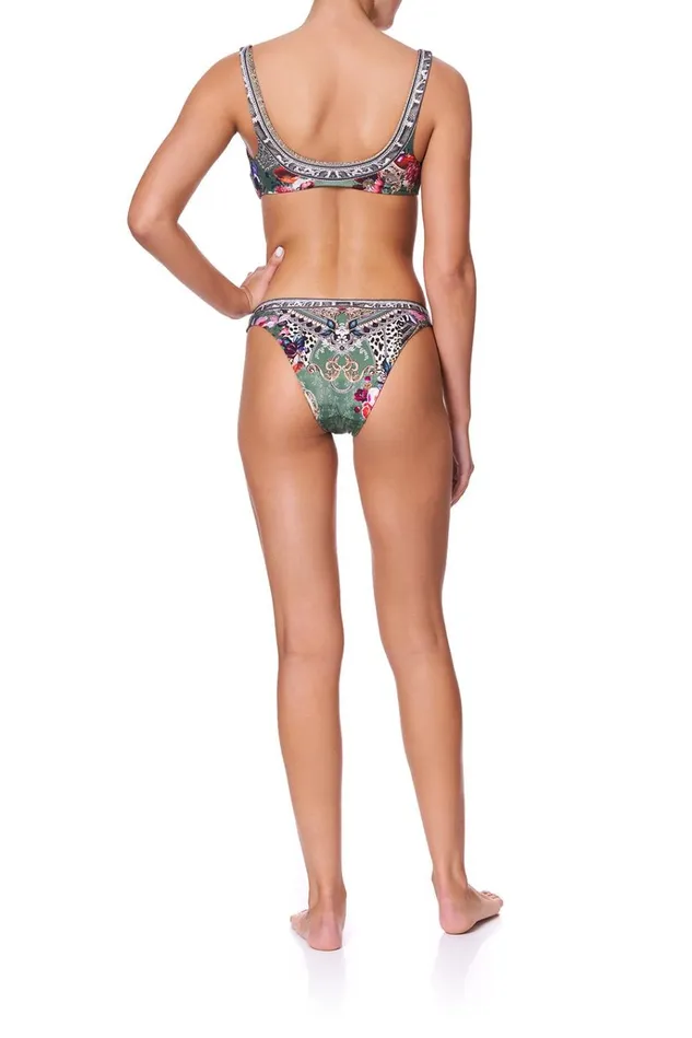 Camilla Bikinis Women Tie Front Reversible Top Tales Of Time