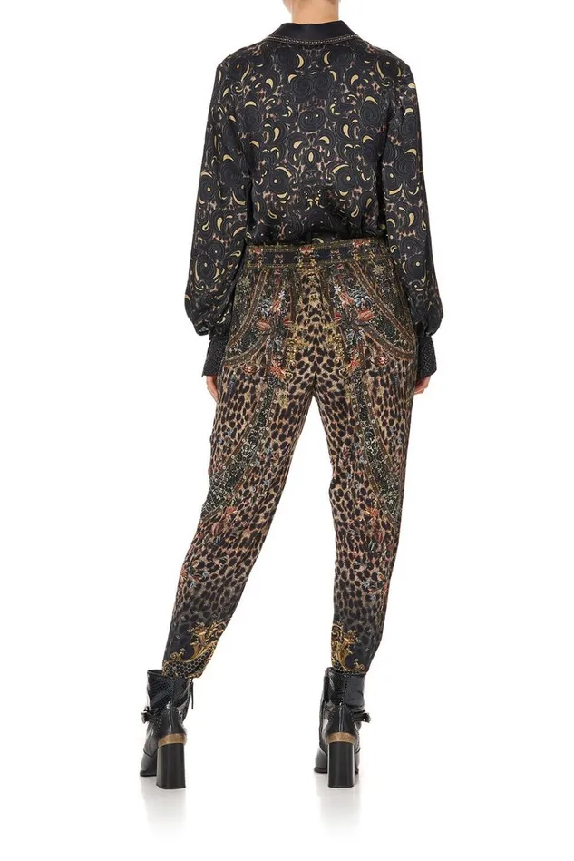 Camilla Extended Sizes Women Harem Pants With Front Pleats Abingdon Palace