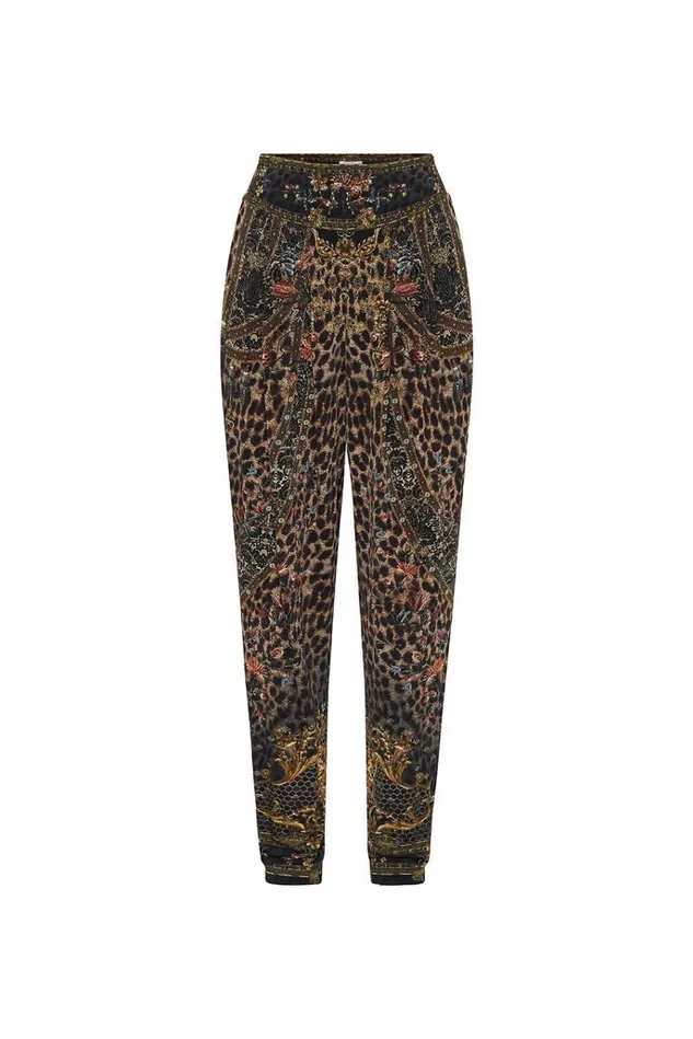 Camilla Extended Sizes Women Harem Pants With Front Pleats Abingdon Palace
