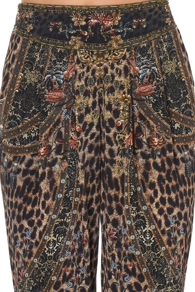 Camilla Extended Sizes Women Harem Pants With Front Pleats Abingdon Palace