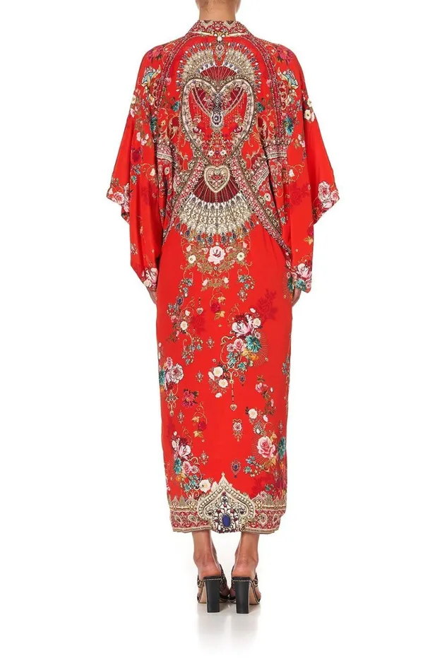 Camilla Jackets Women Embellished Kimono Coat Cameos Can Can
