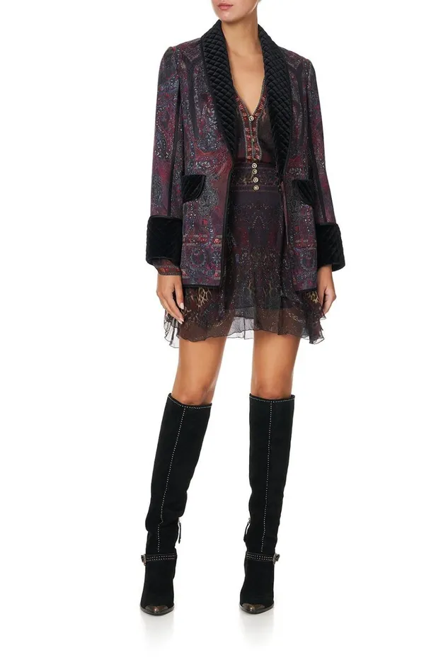 Camilla Jackets Women Jacket With Turn Back Cuff The Smoking Lounge