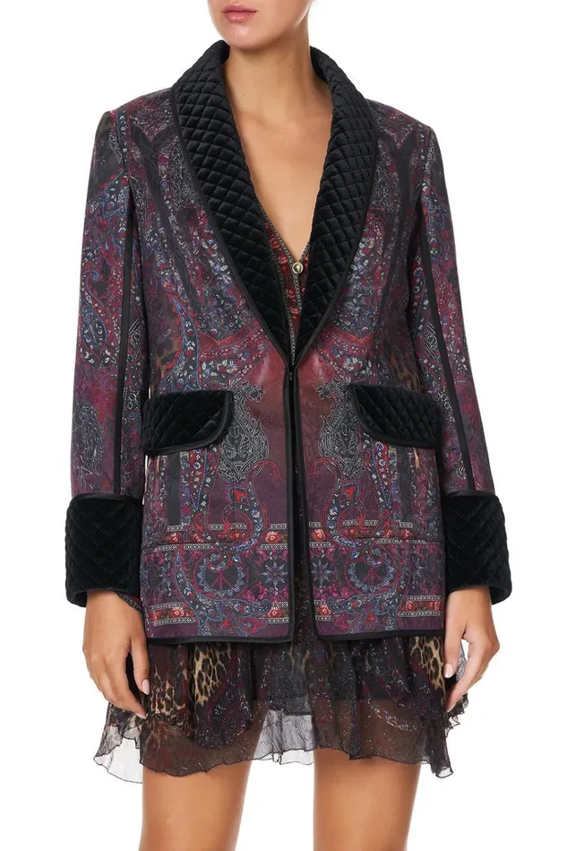 Camilla Jackets Women Jacket With Turn Back Cuff The Smoking Lounge