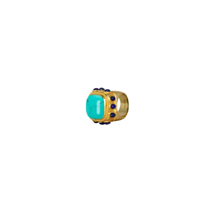 Camilla Jewellery Women Valere Turquoise Cordelia Ring Multi