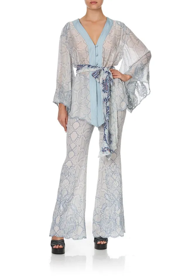 Camilla Kimonos Women Kimono With Shoulder Inserts Bush Diamond