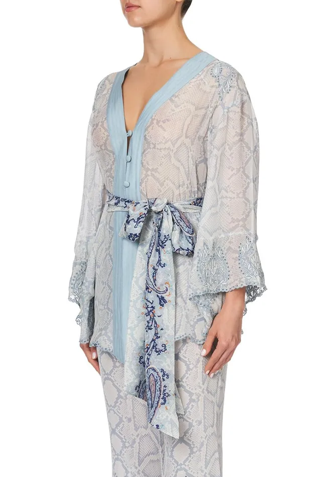 Camilla Kimonos Women Kimono With Shoulder Inserts Bush Diamond