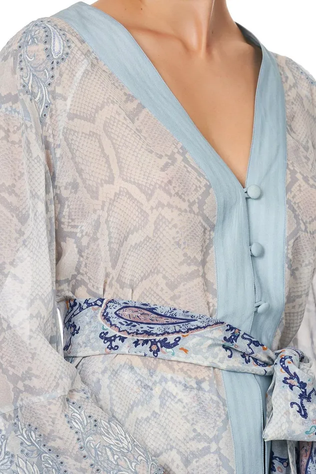 Camilla Kimonos Women Kimono With Shoulder Inserts Bush Diamond