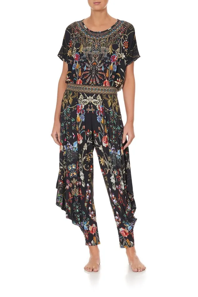 Camilla Loungewear Women Jersey Drape Pant With Pocket Dancing In The Dark