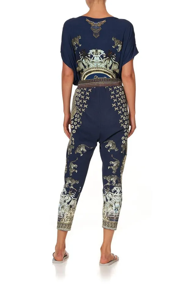 Camilla Loungewear Women Rib Waist Relaxed Pant A Little Past Twilight