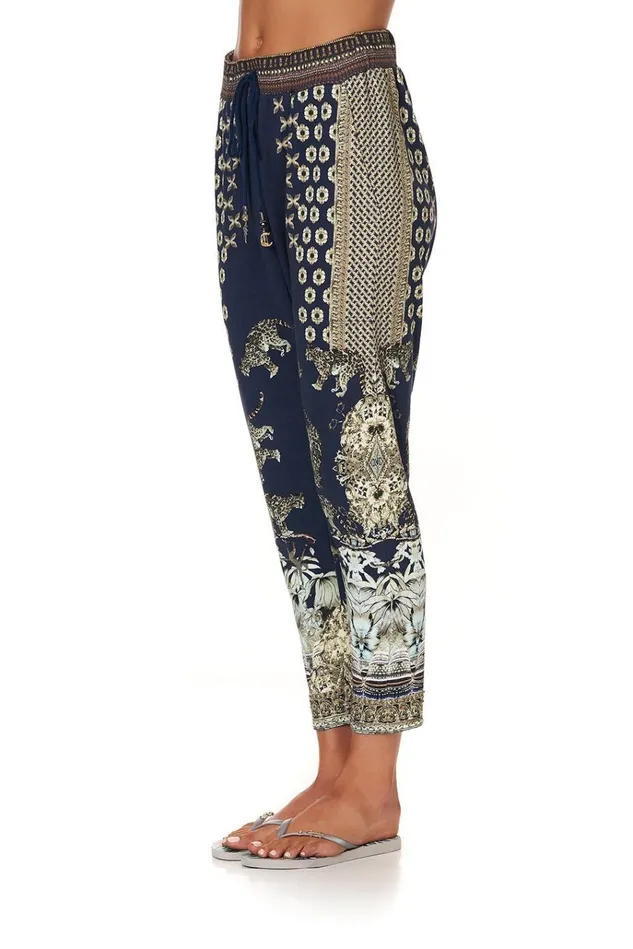 Camilla Loungewear Women Rib Waist Relaxed Pant A Little Past Twilight