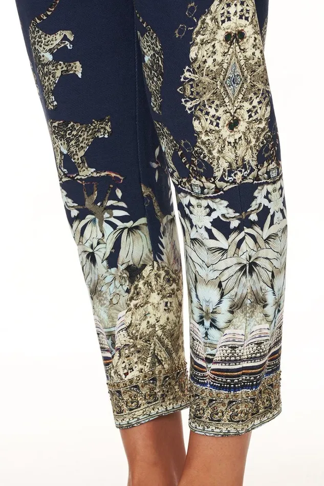 Camilla Loungewear Women Rib Waist Relaxed Pant A Little Past Twilight