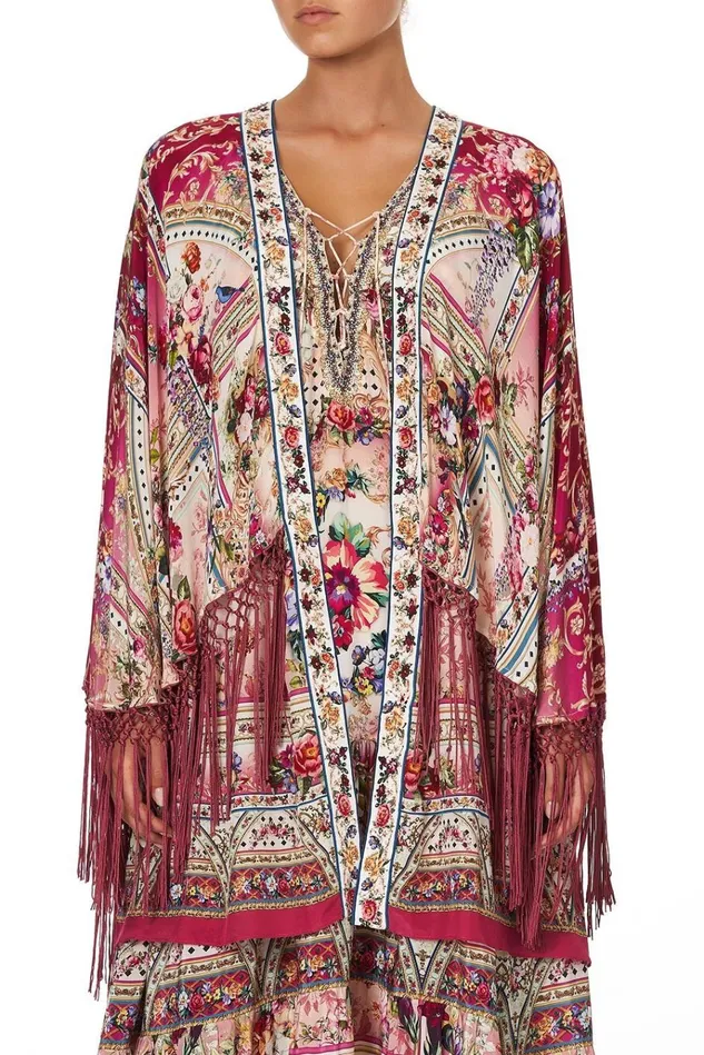 Camilla Modest Clothing Women Draped HighLow Layer Summoned By A Rose