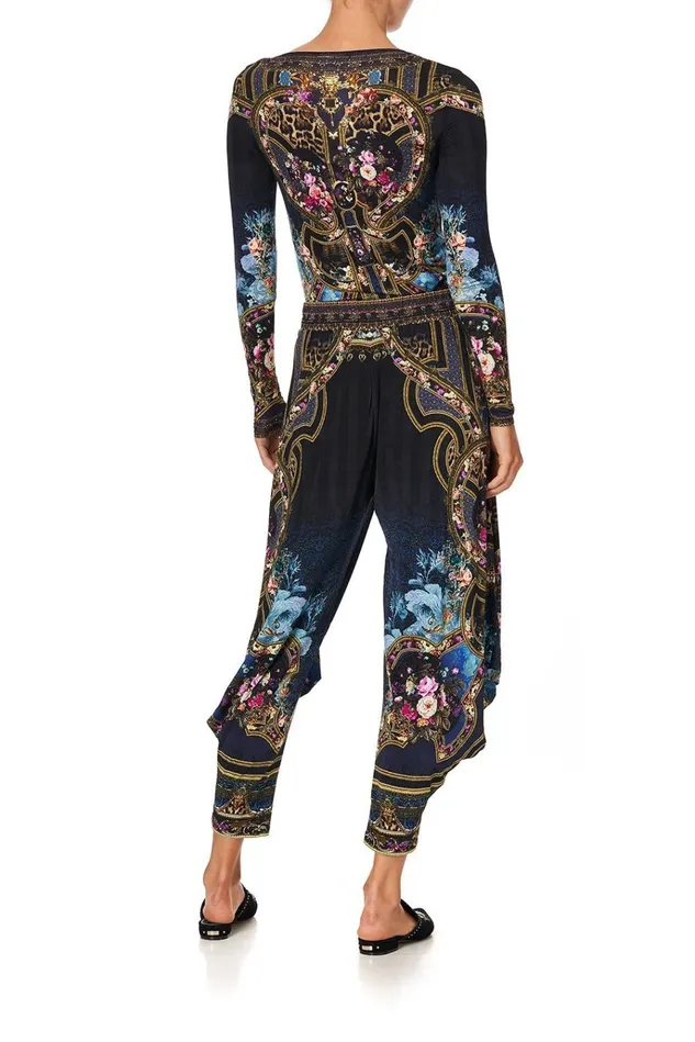 Camilla Modest Clothing Women Jersey Drape Pant With Pocket Fields Of Treasure