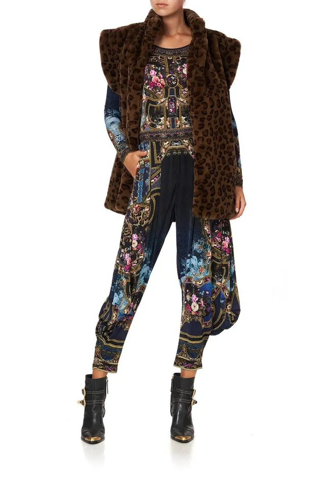 Camilla Modest Clothing Women Jersey Drape Pant With Pocket Fields Of Treasure