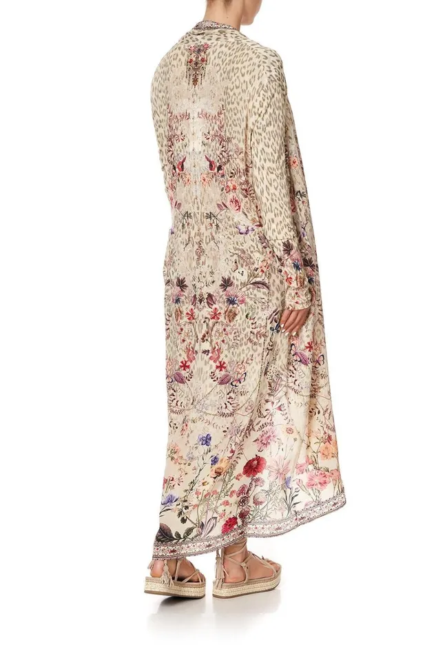 Camilla Modest Clothing Women Long Casual Jacket With Pockets Drifting Dreamer