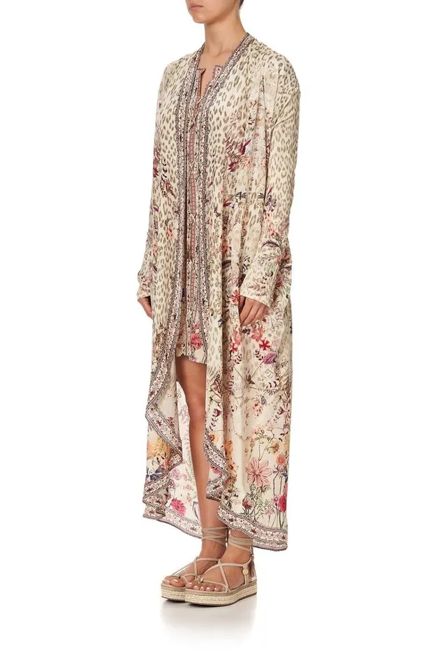 Camilla Modest Clothing Women Long Casual Jacket With Pockets Drifting Dreamer