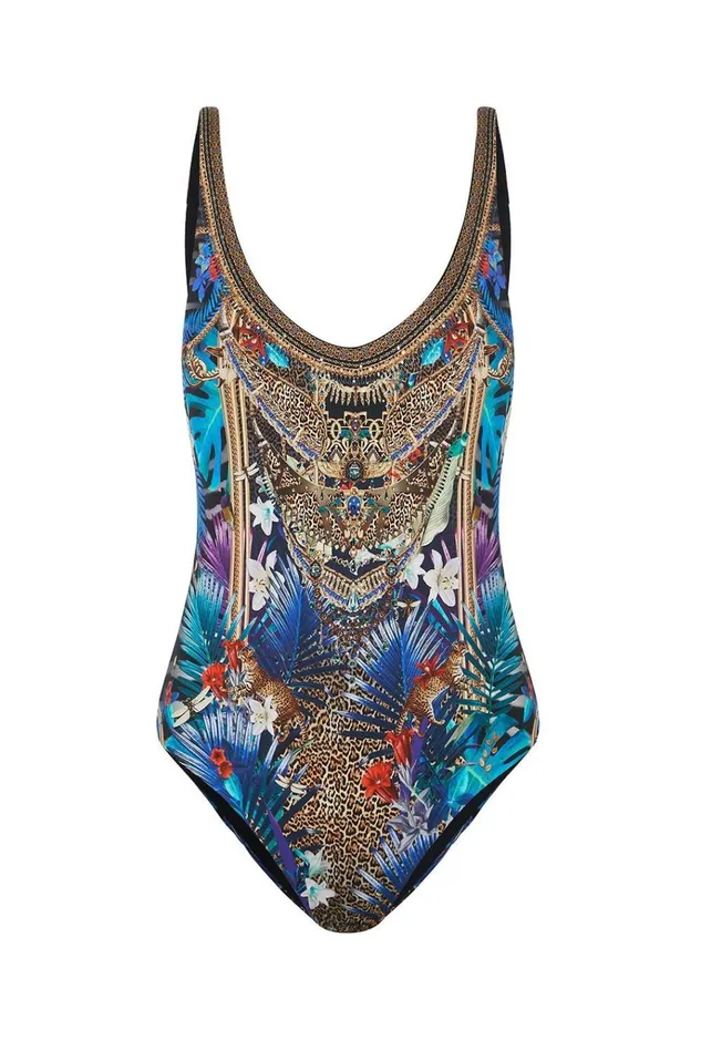 Camilla One Pieces Women Low Scoop One Piece Rainbow Room