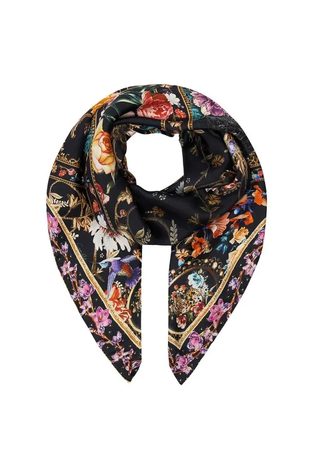 Camilla Scarves Women Large Square Scarf Blushing Manor